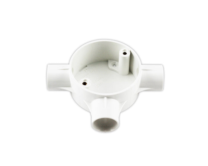 PVC Junction Box 3 Way - 25MM Tronic