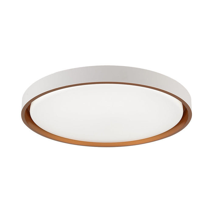 CEILING LAMP LED 2*24W 410MM WH+GO KD 1832-WH