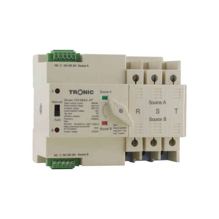 Tronic Changeover Switch Automatic 63A CO 0063-AT