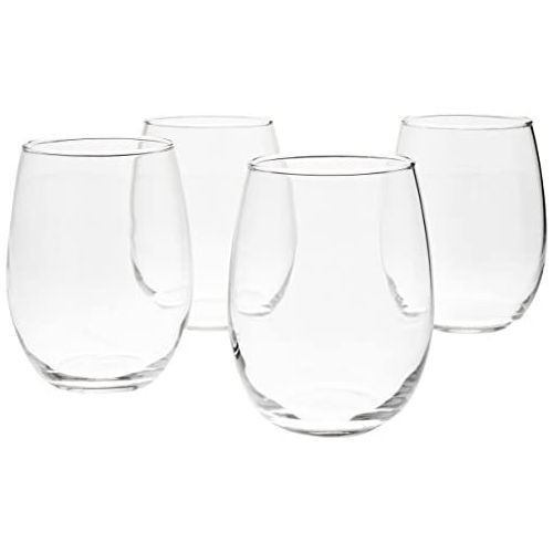 4 Pieces Drinking Glasses Set - Transparent