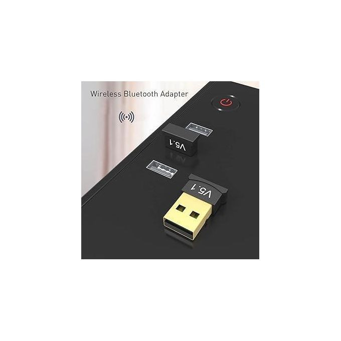 BT 5.0 Adapter Transmitter Wireless USB Music Audio Receiver Bluetooth-compatible 5.0 Mini Dongle Adapter for Computer PC Lapto