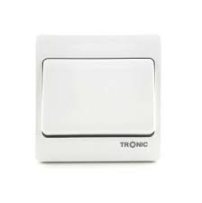 SR 1G 2W Switch White BIG BUTTON SR 5112-BK-BR