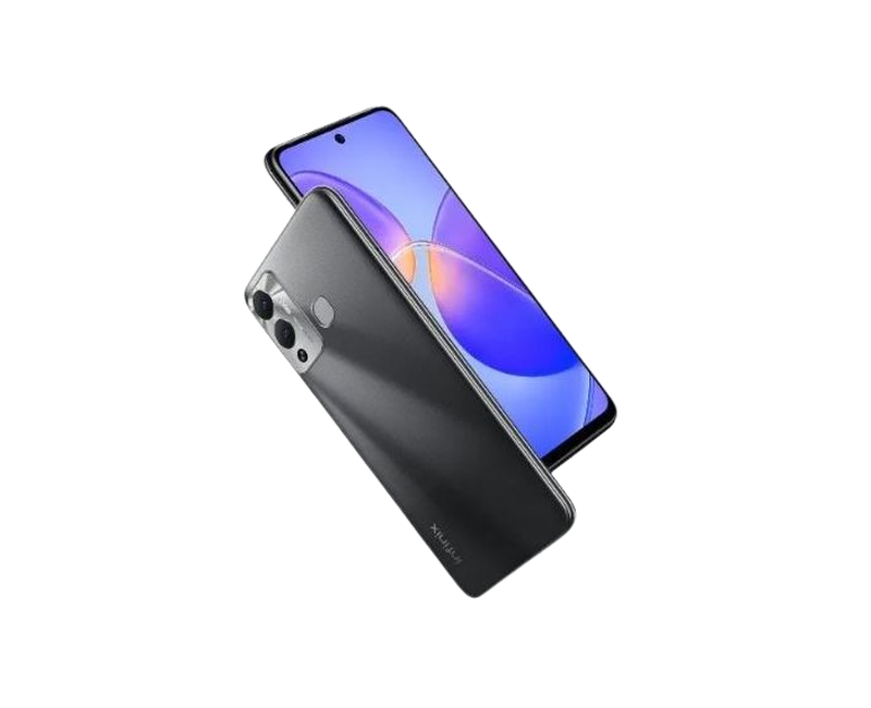 Infinix Hot 12 Play X6816, 6.82″ HD+ 90Hz IPS LCD, 4 GB RAM (up to 7 GB Extended), 64 GB ROM, 13 MP Dual Camera, 8 MP Front Camera, 6000 mAh Battery, Dual SIM – Racing Black