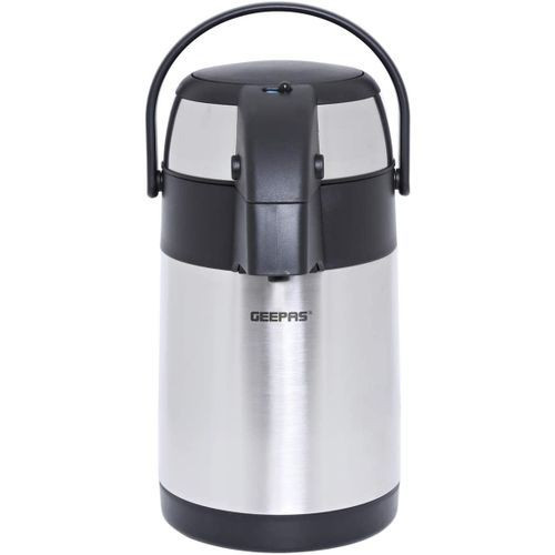 Airport Stainless Steel Flask Of 2.5Liters-Silver