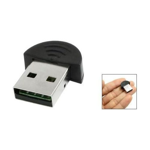 Driveless Bluetooth USB Dongle (Adapter) With CSR Chip,Plug & Play(Black) - Black
