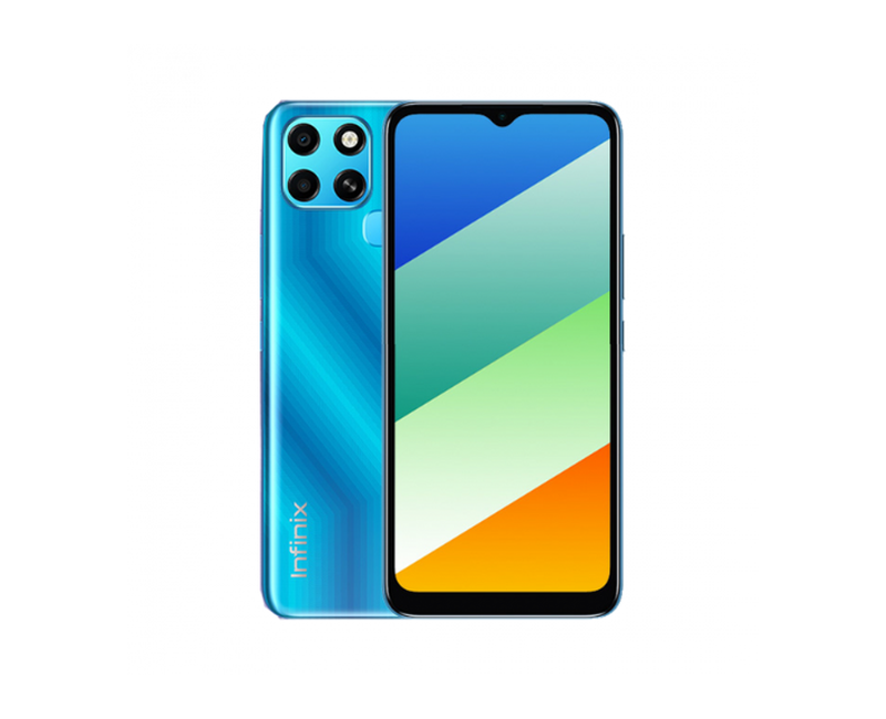 Infinix Smart 6 X657, 6.6″ HD+ IPS LCD 500 nits, 2 GB RAM, 32 GB ROM, 8 MP + 0.8 MP Dual Rear Camera, 5 MP Selfie, 5000 mAh (10 W), 3G Dual SIM – Blue