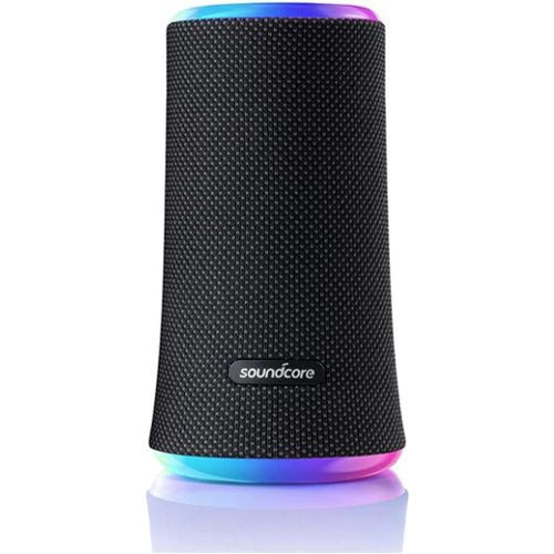 Soundcore Flare 2 Bluetooth Speaker with 360° Sound, PartyCast Technology, Adjustable EQ, 12 Hour Playtime, IPX7 Waterproof Wireless Speaker for Outdoor, Beach, Backyard Party