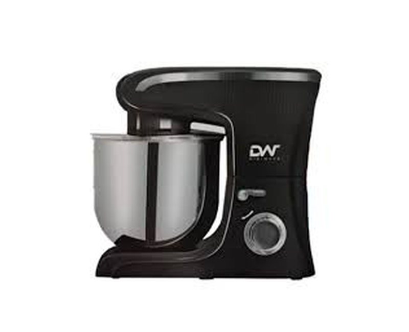 8.0Ltr Stand Mixer 1200Watts Bowl Capacity Extra Powerful Motor 6 Power Level With Lid Bowl Cover -Multicolor Digiwave