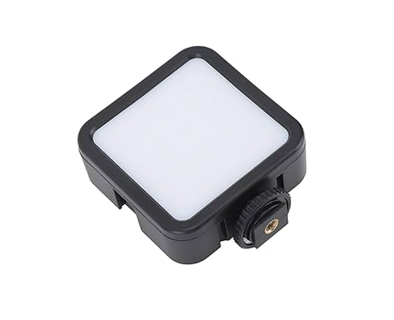 Video Light, Camera Light, 360° Full Color Portable Photography Lighting, CRI 95+ 3000K-7000K LED Video Light, 1800mAh Rechargeable Selfie Light With 3 Cold Shoe Mounts- Multicolor