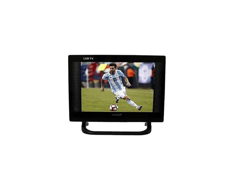 Free To Air Flat Screen Tv 17 Inches Orange Sides - Black