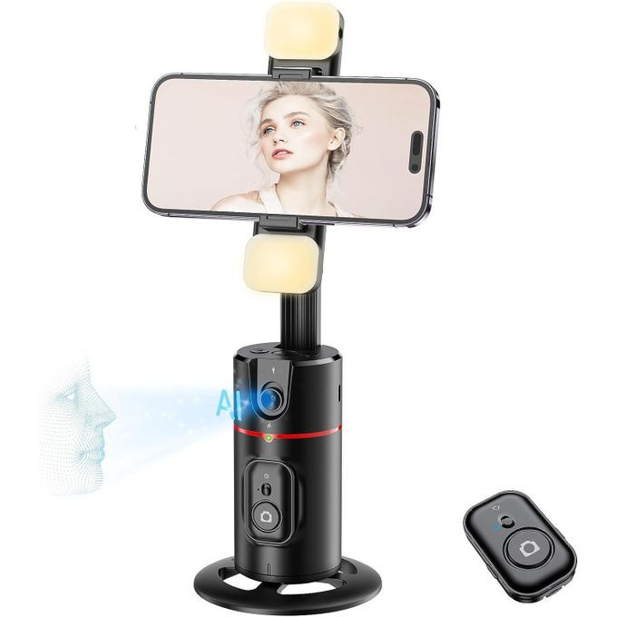 P02 AI Intelligent Tracker 360° Rotating Auto Face Mount