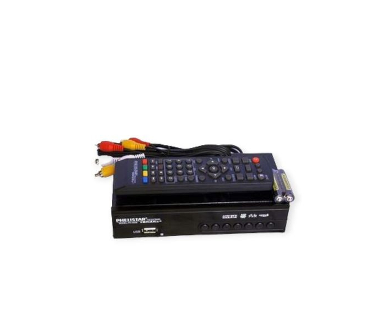 Phelistar Free To Air Digital Decoder - Black