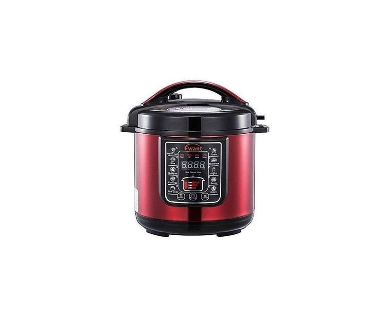 Hoffmans 6.5L Genuine 14 In 1 Digital Electric Pressure Cooker - Red, Silver
