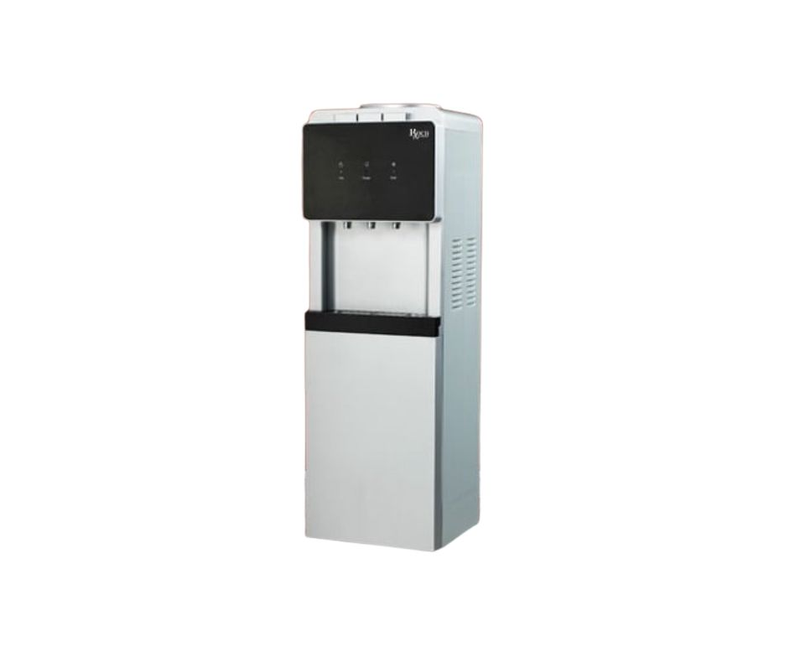 Roch 3 Taps Hot, Normal And Cold Water Dispenser With Storage Cabinet - White