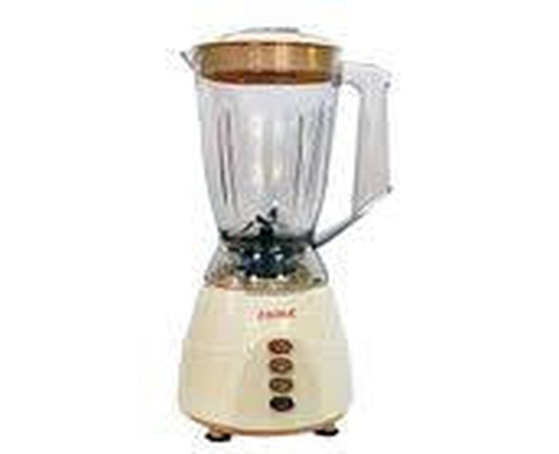 Zaiba 2 In 1 Blender, 1.5 Litres - Cream