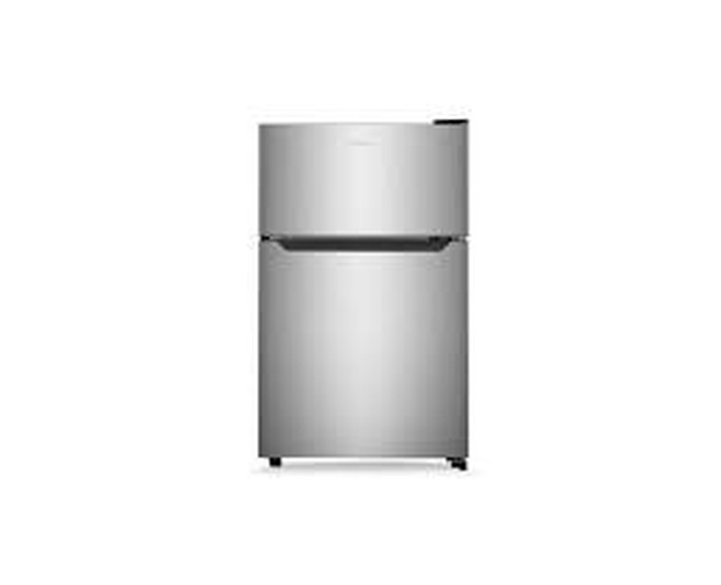 Hisense 120 Liters Double Door Refrigerators (Defrost) - Silver