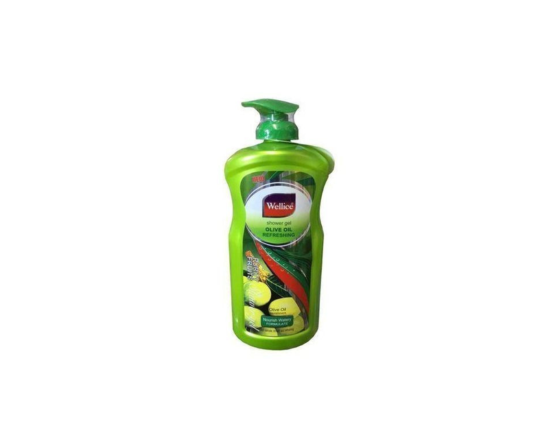 Wellice Olive Oil Refreshing Shower Gel 1.5Litre