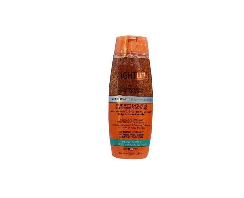 Light Up Exfoliating Dark Spots Correcting Shower Gel.