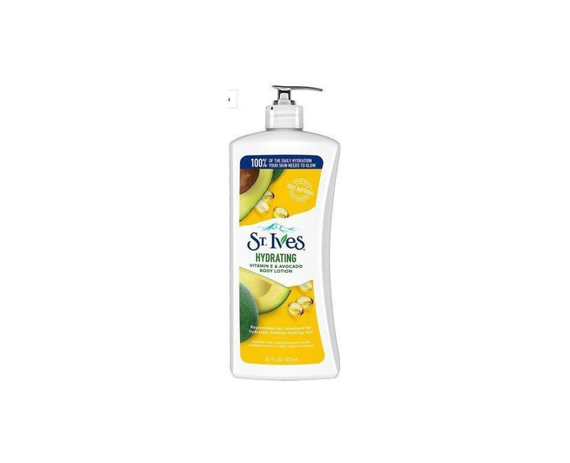 St Ives Hydrating Body Lotion with Vitamin E & Avocado, 621 ml