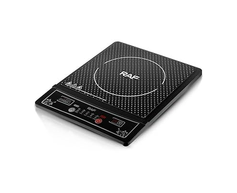 Infrared Electric Cooker Touch Operated With Digital Led Display Cooks With All Saucepans-Multicolours