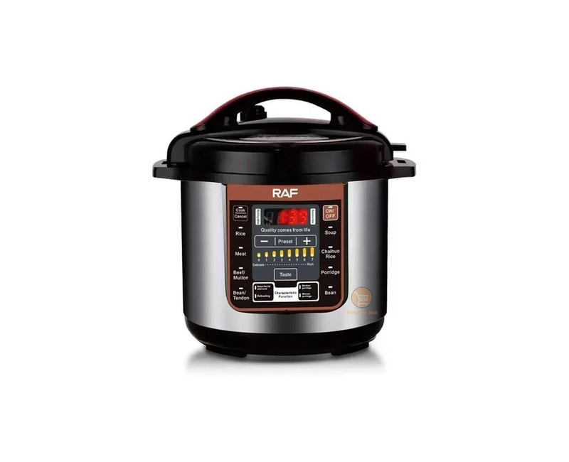 8L Multifunctional Electric Pressure Cooker With Several Functions For Cooking Food Fast-Multicolour