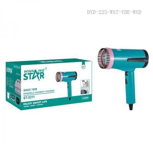 Winningstar Portable Automatic Ironing Steam Brush,Blue.