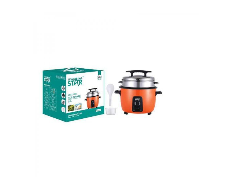 3.6 Liters Large Rice Cooker With Cooking And Warming Function-Multicolour