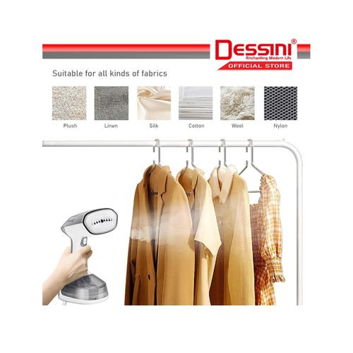 Professional Electric Ceramic Soleplate Garment Steamer Iron Sprayer Steamer Clothes Brush - Multicolor