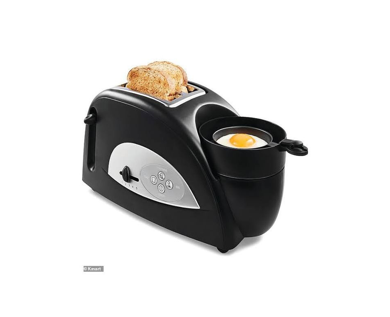 2 Slice Toast And Egg Cooker All In One Breakfast Maker Toaster - Black. Kmart