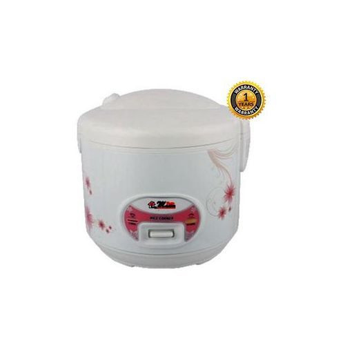 Electro Master EM-RC-1034 1.8 Litre Rice Cooker - White