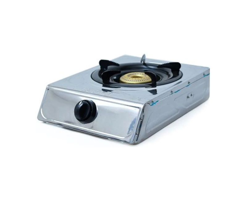 SPJ 1 BURNER TABLE TOP GAS STOVE STAINLESS STEEL