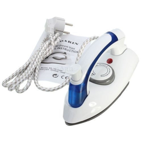 Foldable Travel Steam Portable Iron - White