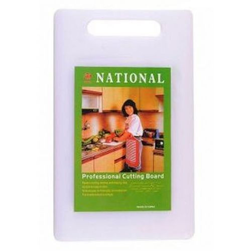 National Professional Plastic Cutting Chopping Board-White