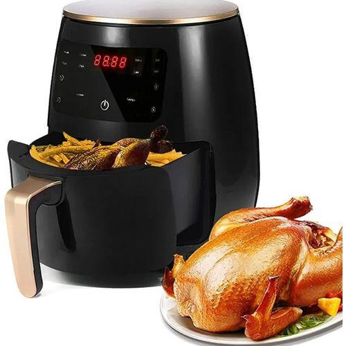 Healthy Air Fryer 6 Litres Digital Air Fryier - Black