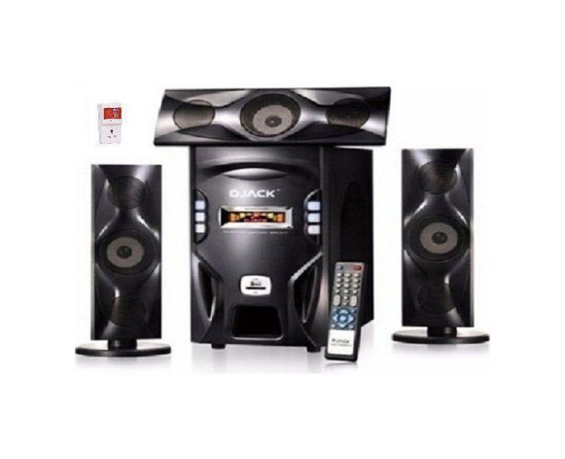 3.1Ch Bluetooth Home Theater System DJ-F3L + Free Surge Protector-Black