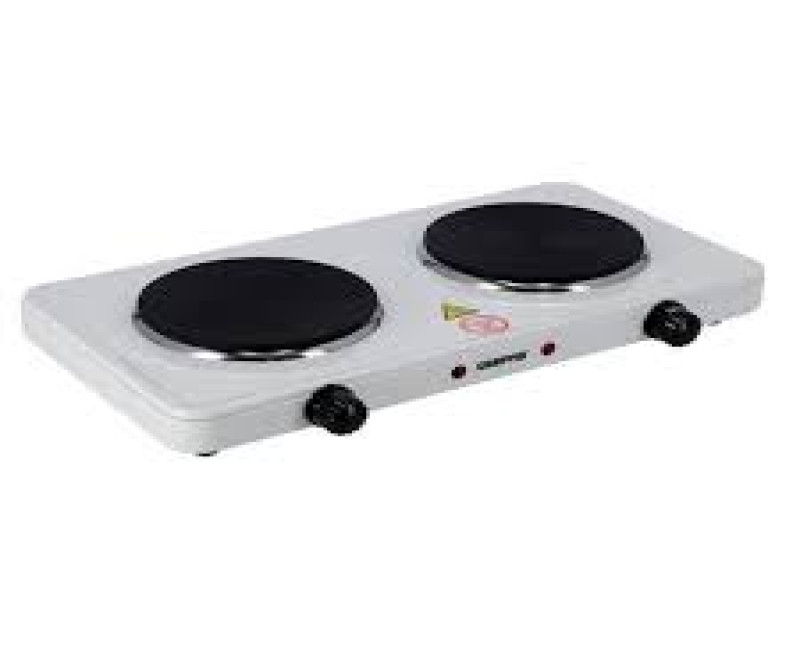 Double Hot Plate White