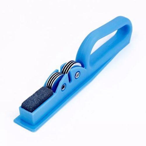 Manual Kitchen Knife Sharpener -Green Blue
