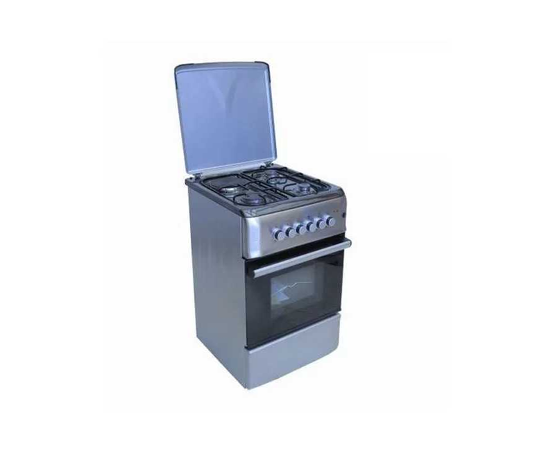 VENUS TURKEY 50 cms Stainless Steel Work top, 3 Gas Burners 1 Electric Plate Electric Oven VC5531
