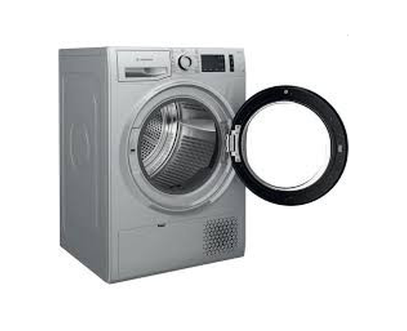 ARISTON POLAND Tumble Dryer with heat pump 9Kg- Silver NTM119X1SSK