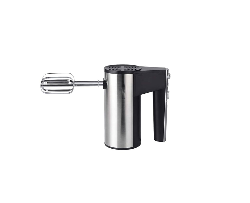 Hoffmans 5-Speed Hand Cake Mixer With Chrome Beater, Dough Hook - Silver