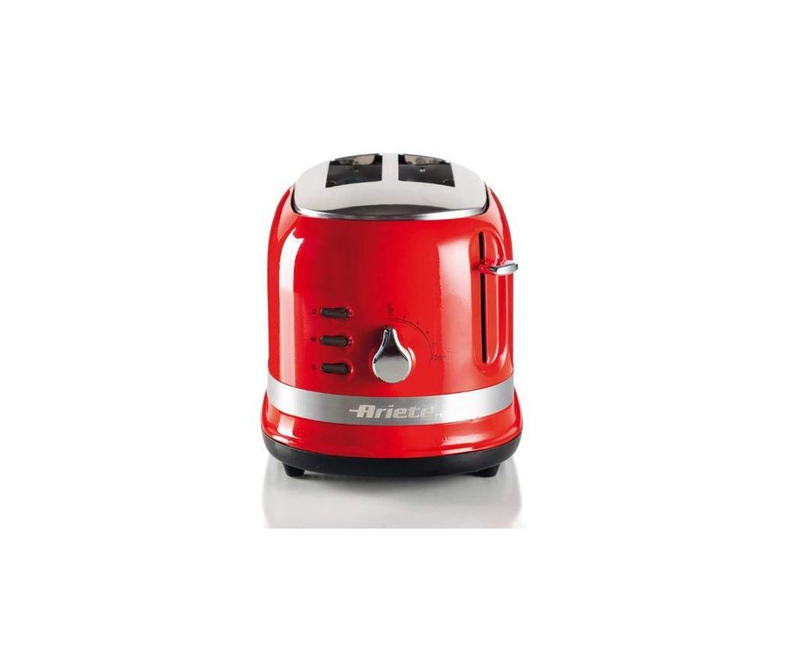 ARIETE Vintage Design 2 Slice Vintage Toaster- Red ART0149