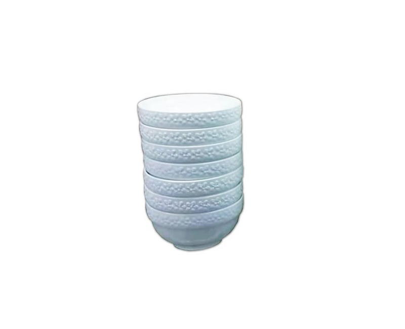 A Dozen Of 12 Ceramic Soup Bowls - White