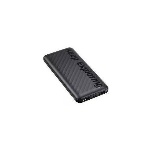 10000mAh Slim And PortableToast 10 FlasPower Bank- Black/White