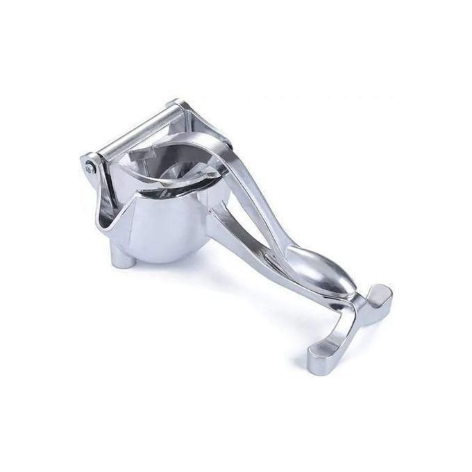Stainless Steel Lemon Orange Manual Fruit Press Squeezer Juicer Extractor, Silver.