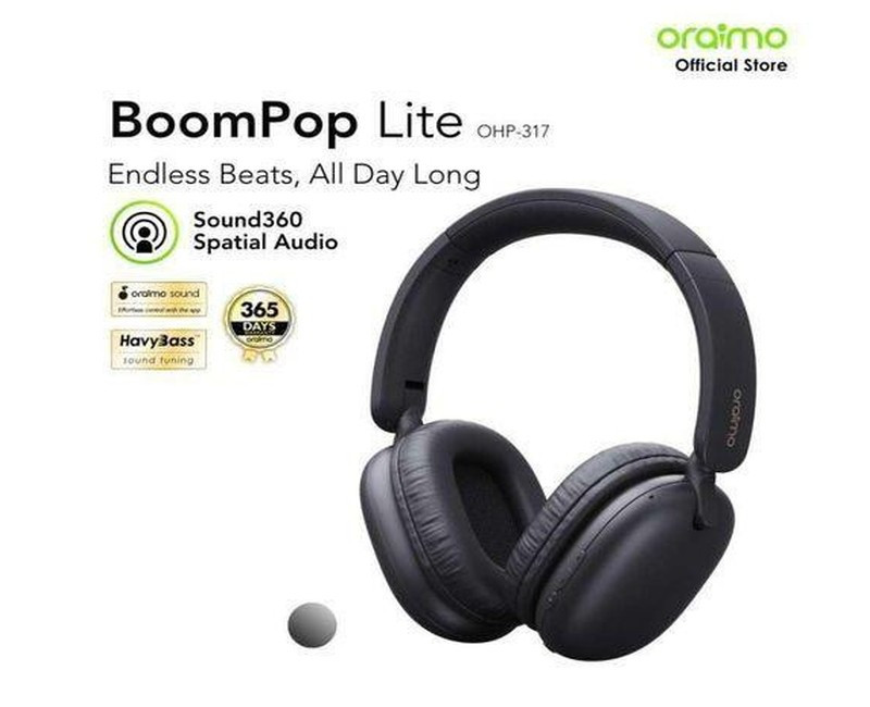 BoomPop Lite ENC Over-Ear Wireless Headphones