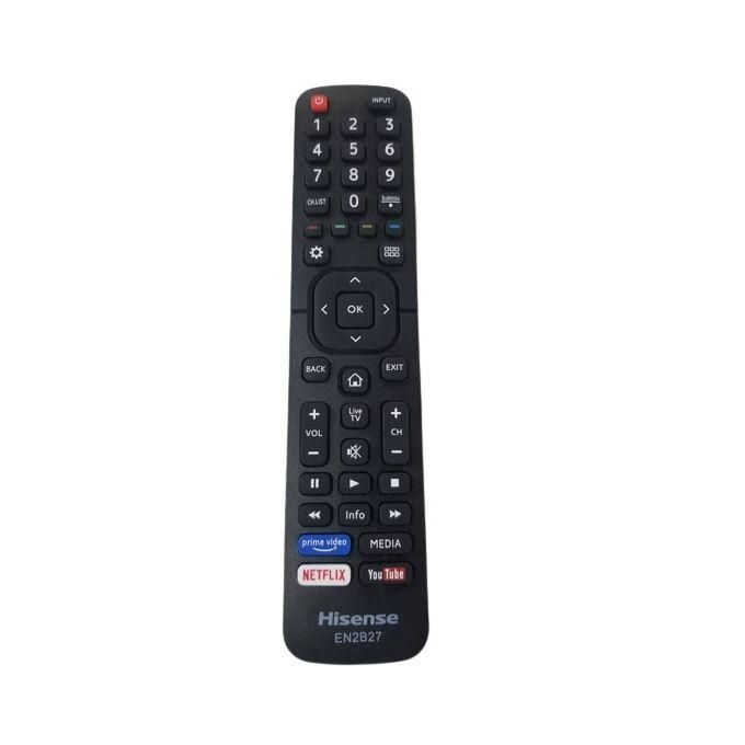 Remote Control For Smart Tvs Vidaa And Android-Black