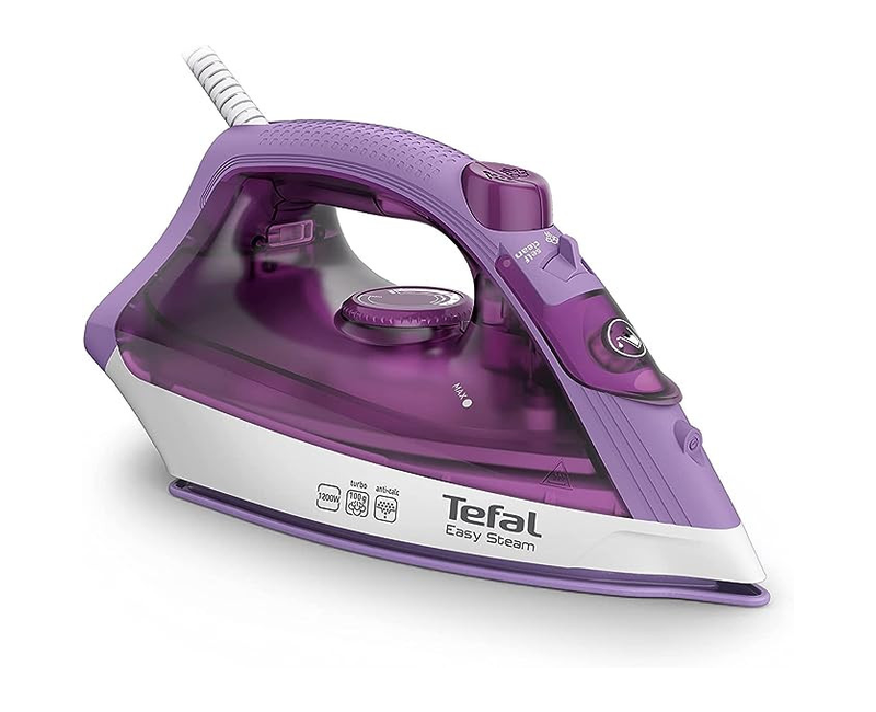 TEFAL STEAM 1200W Spray + Vertical - China 1200W- Violet FV1953M0