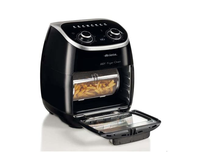 ARIETE AIR FRYER 11 Liters (6.5 x 4.5L) XXL Capacity Dual Air Fryer, 2700W, 7 Prese Programs EY9428G0