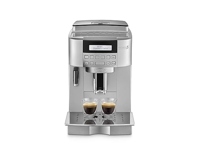DELONGHI Expresso Machine Automatic Coffee Machine with manual Milk Frother - Bean to Cup DLECAM22/ EACAM22