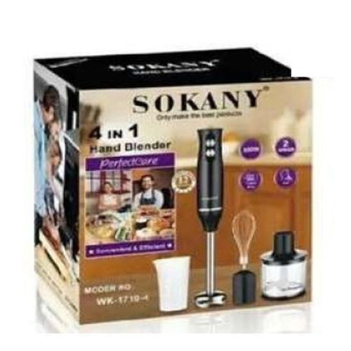 4in1 Electric Hand Blender - Black